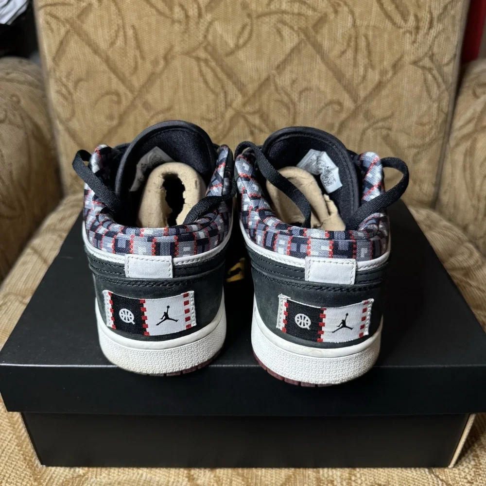 Size‎ 9 - Air Jordan 1 Low Quai 54 2021 Preowned w/ Laces + Box DM0095-106